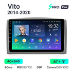 Teyes SPRO Plus 10,2"для Mercedes-Benz Vito 2014-2020