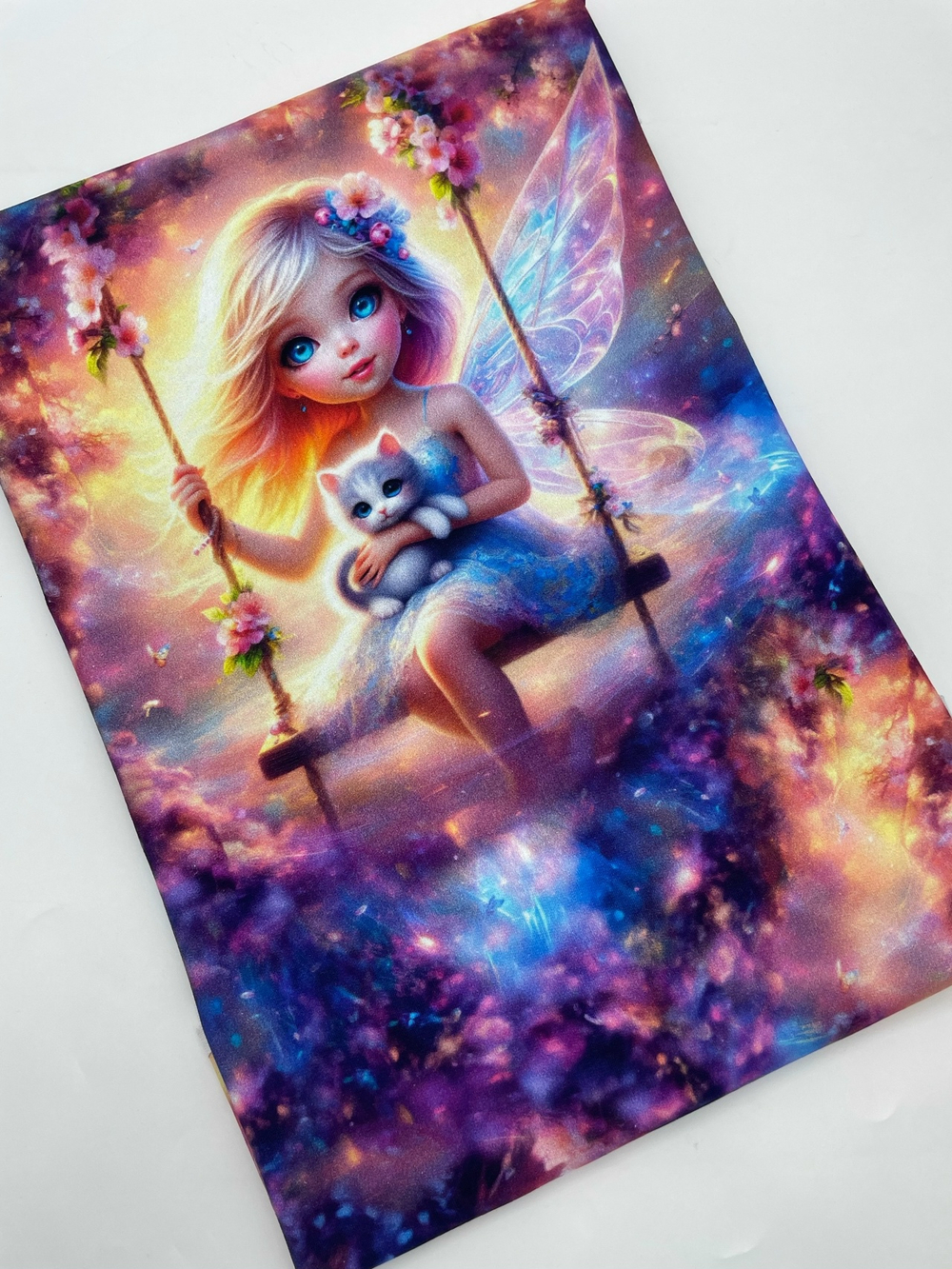 Футер 2 нитка купон 65см фея звезд