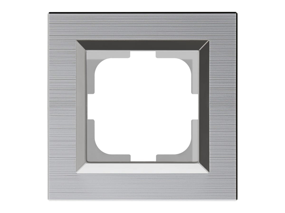 Рамка 1-ая OVIVO QUANTUM серебряная 405-320000-096