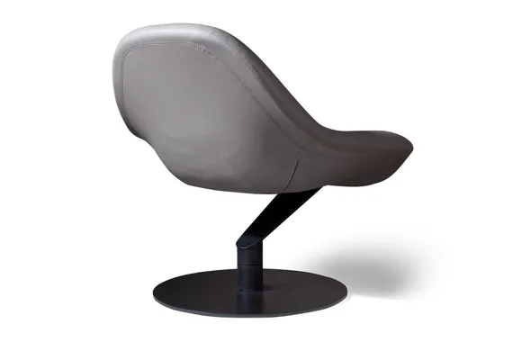 Лаунж кресло Zero Gravity с механизмом кручения, серый