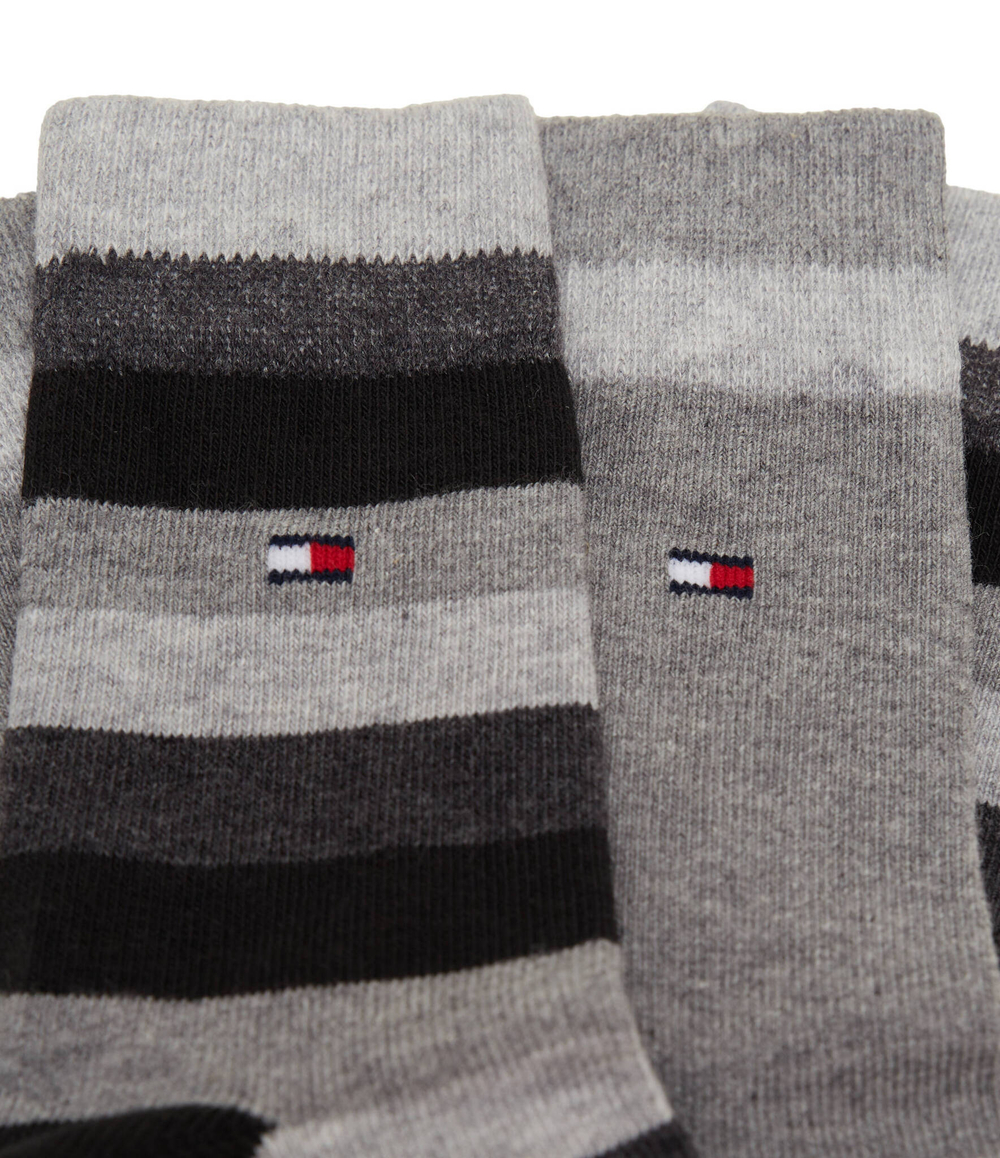 носки 2 пары Tommy Hilfiger - серый(354009001)