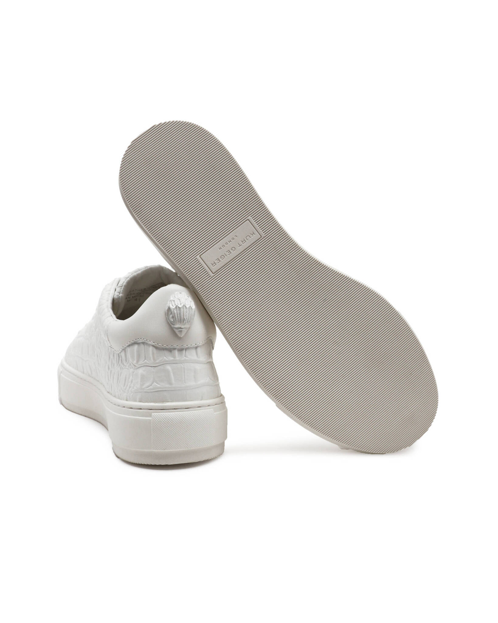 Кожаные кроссовки laney croc Kurt Geiger - белый(9611110149)