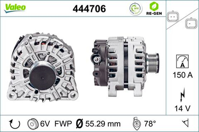 VALEO - 444706-VAL - Alternator