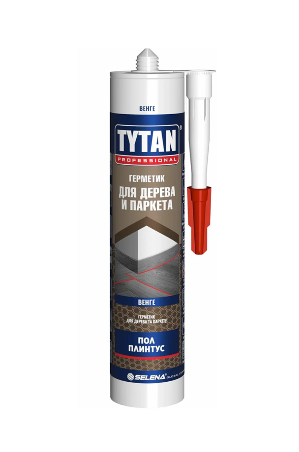 Герметик акриловый для дерева и паркета Tytan Professional 50745, 280 мл, венге