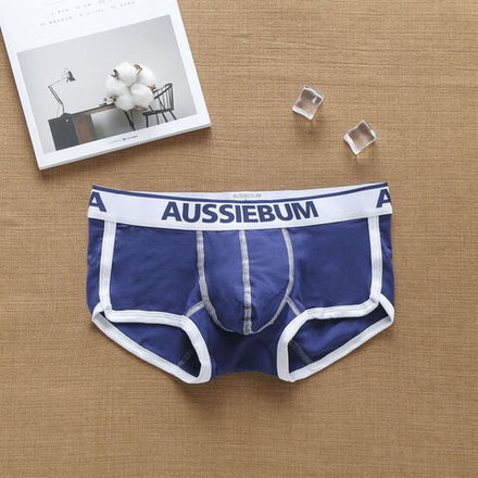 Мужские трусы хипсы темно-синие AUSSIEBUM