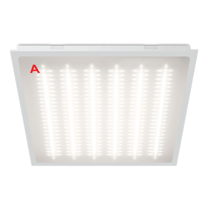 Светильник CLIP-IN ДВО04-052 с БАП EM3 54Вт 4000К IP54 Микропризма 6500лм 600х600х50мм WOLTA PRO