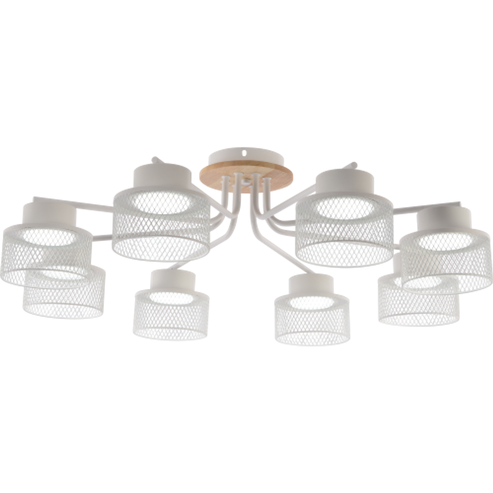 Люстра Rivoli Mona 9194-308 8хGX53 15 Вт модерн | Лайт