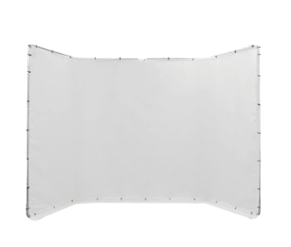 E-IMAGE MB42 collapsible background kit white Фон муслиновый 2.4х4 м на разборной раме, белый