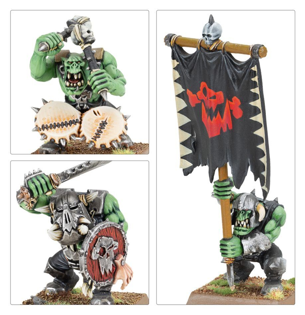 Warhammer The Old World - Orc & Goblin Tribes: Orc Boyz & Orc Arrer Boyz Mobs