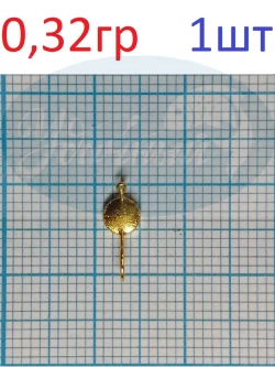 Мормышка вольфрамовая Шайба с ушком