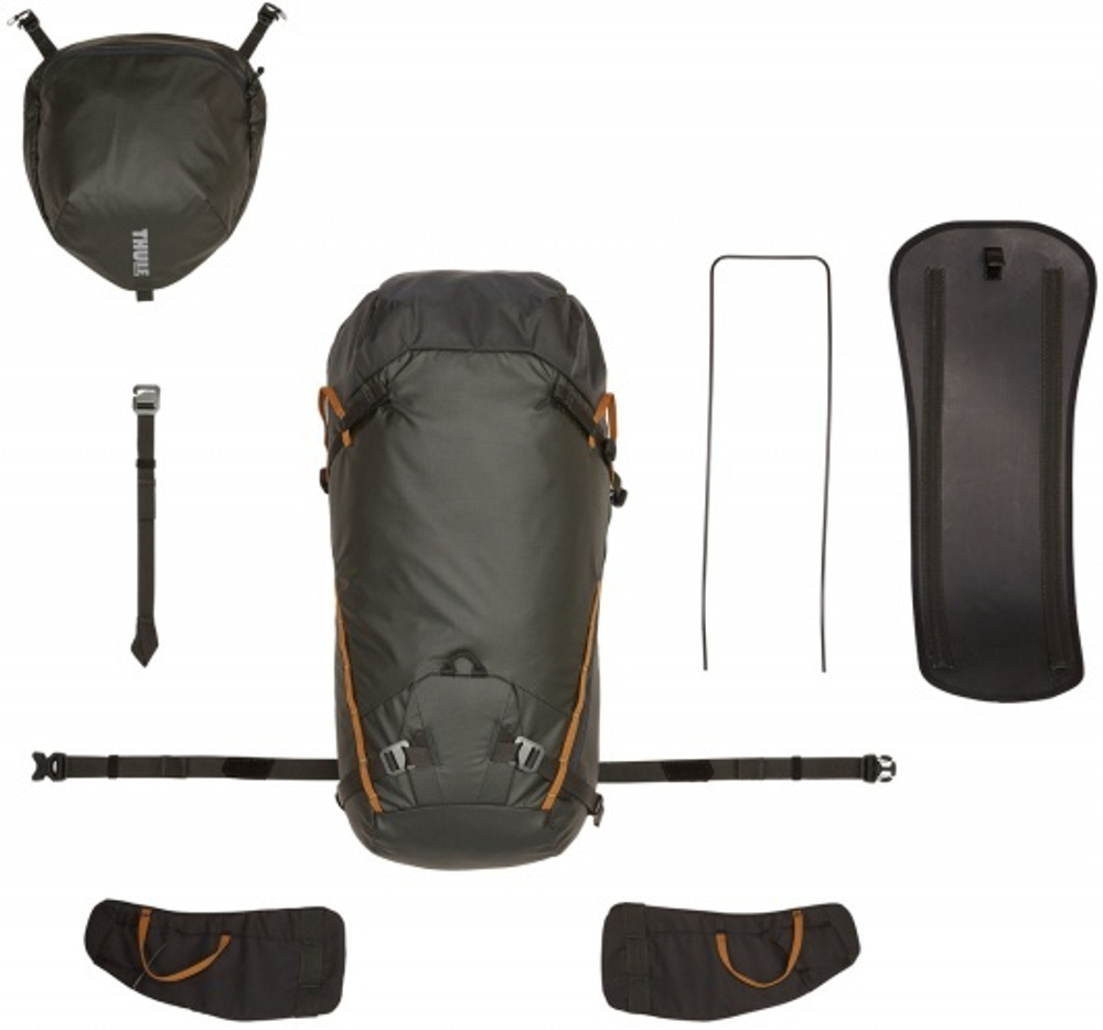 Рюкзак туристический Thule Stir Alpine 40L TSTU340 Hiking Backpack Obsidian (3204502)
