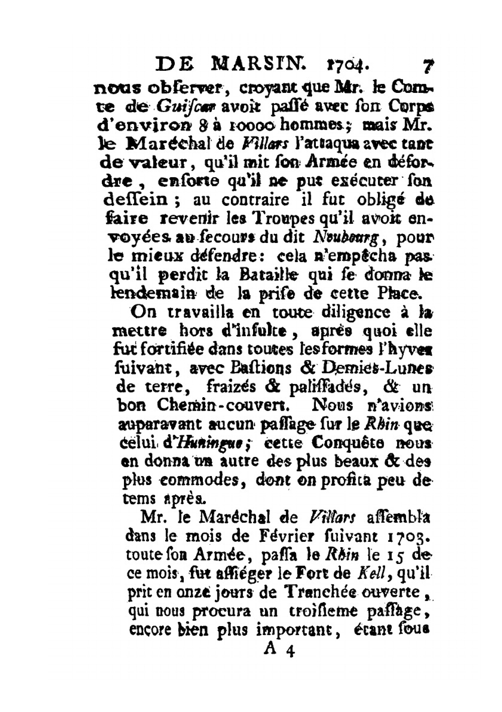 Recueil Des Campagnes De Divers Maréchaux De France, Volume 4 | Dumoulin