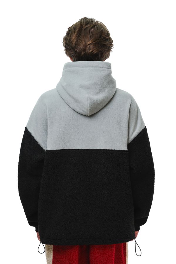 Худи Little Lamb черный/серый - фото 5