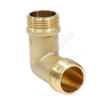 Угольник латунь Ду 20 (3/4") НР/НР VALFEX VF.093.L.034