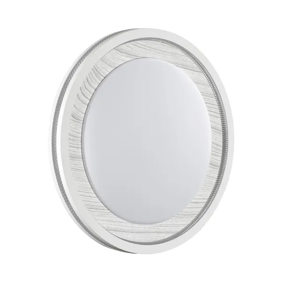 7681/ELN COLOR SN 164 Светильник пластик/сер под дер LED 76Вт 3000/4000/6000K D480 IP43 CCT MAVI WOOD