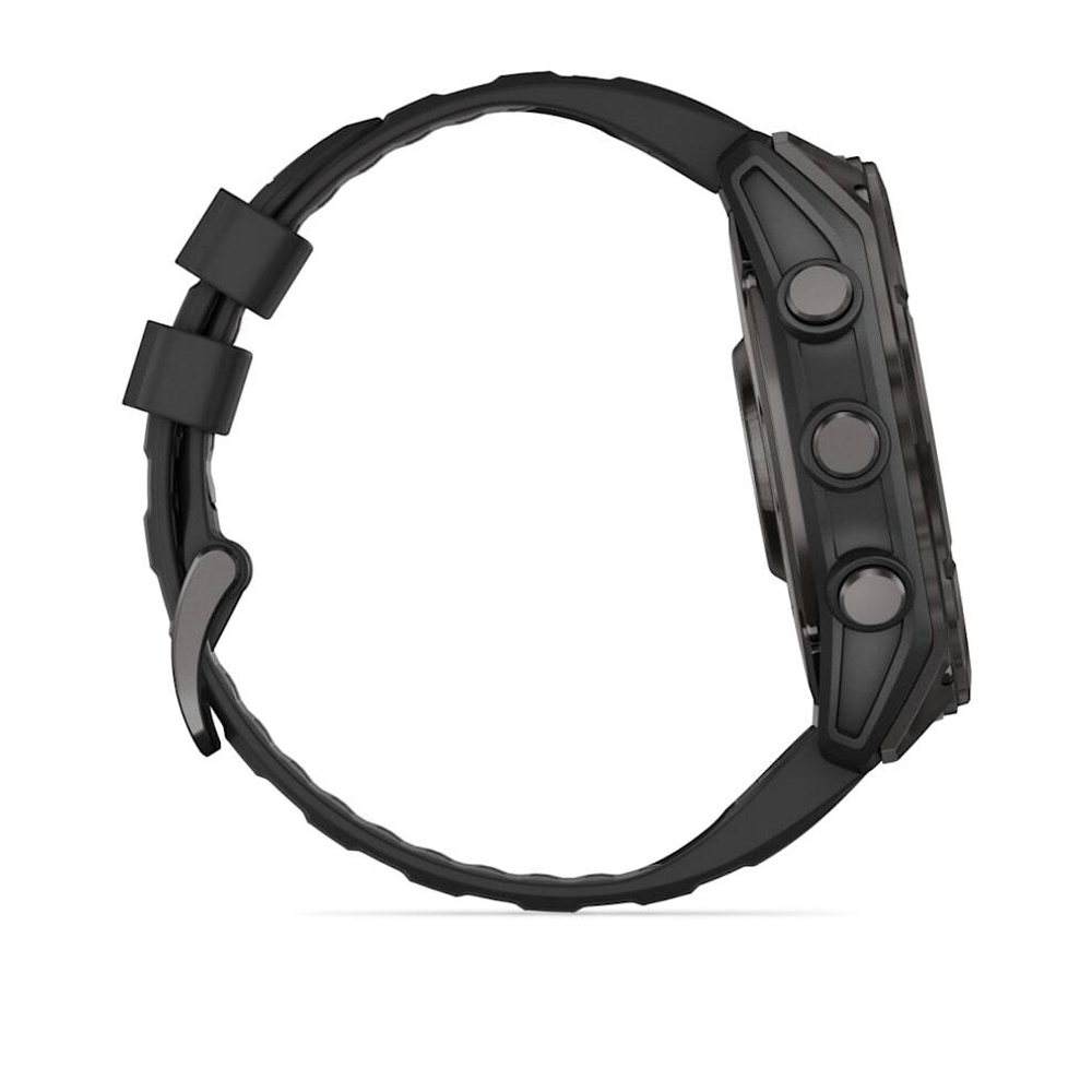 Умные часы Garmin FENIX 8 51 мм Amoled Slate Gray with Black Silicone Band