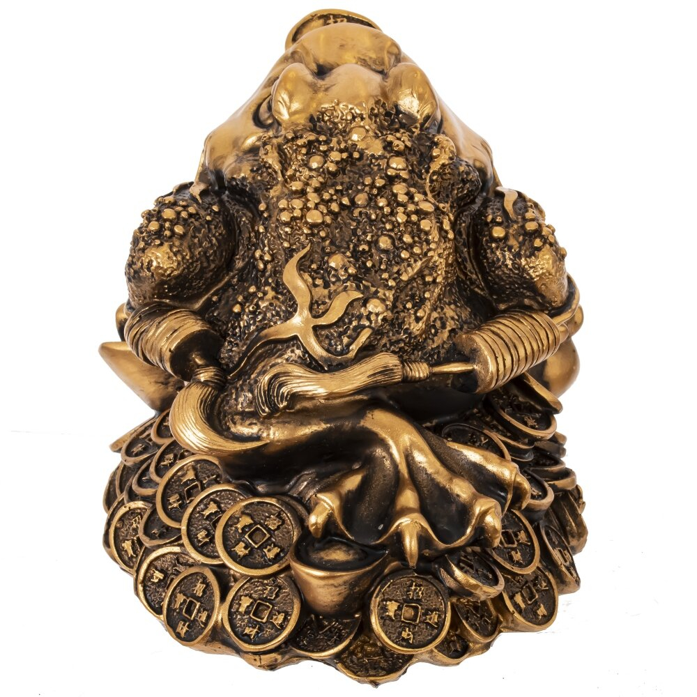 Фигурка декоративная Лягушка денежная