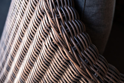 "Кон Панна" кресло из искусственного ротанга, цвет коричневый