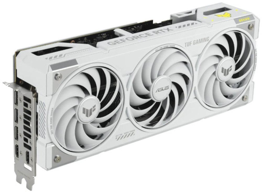 Видеокарта ASUS GeForce RTX 5070 TI TUF GAMING OC WHITE (TUF-RTX5070TI-O16G-WHITEGAMING)