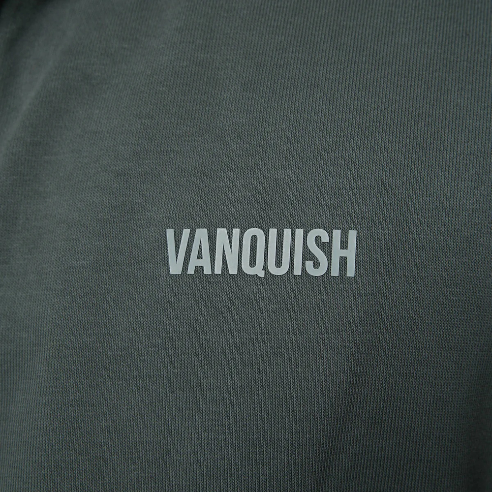 Толстовка VANQUISH Essential Oversized Zip Hoodie Green