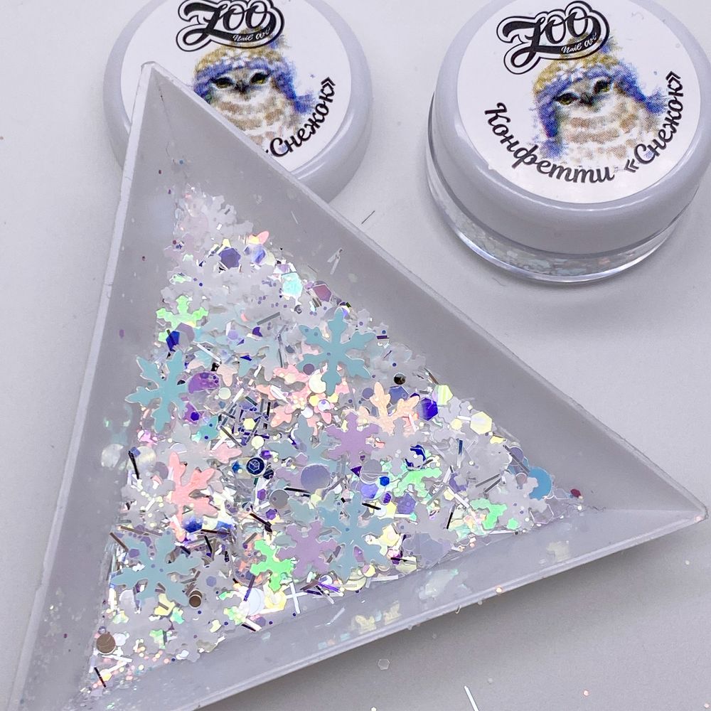 Zoo конфетти Снежок 1566