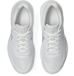 Женские Кроссовки теннисные Asics Gel-Dedicate 9 - white/pure silver