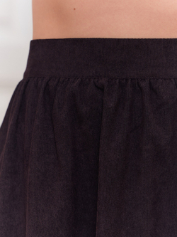 Юбка бохо вельветовая миди