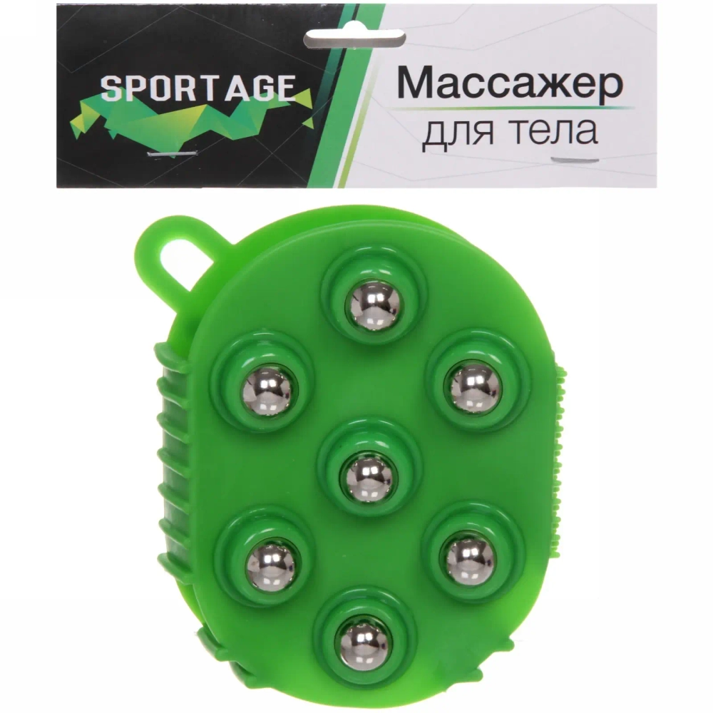 Массажёр двухсторонний антицеллюлитный «Чудо варежка» 13*9.5*2 см, микс цветов