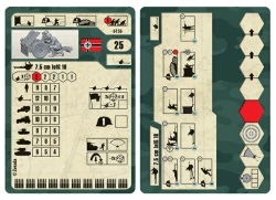 Немецкое 75-мм пехотное орудие с расчетом