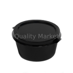 Соусник 50 мл в упаковке черный Покров. Полимер 1200шт/15уп/80шт