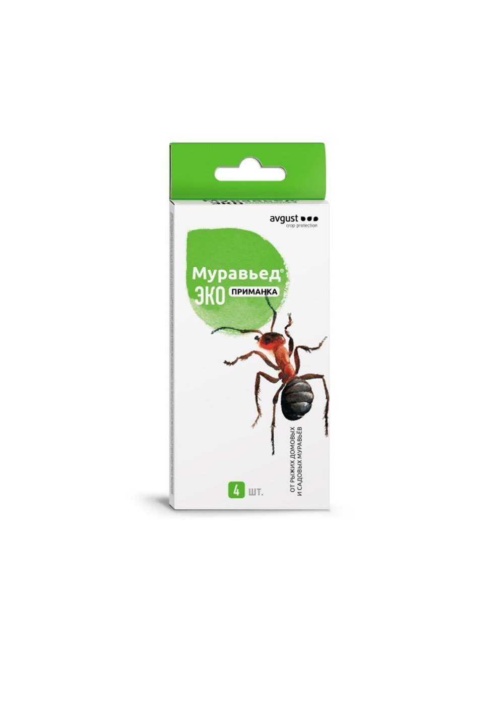 Средство Муравьед Эко приманка 1,5гх4шт