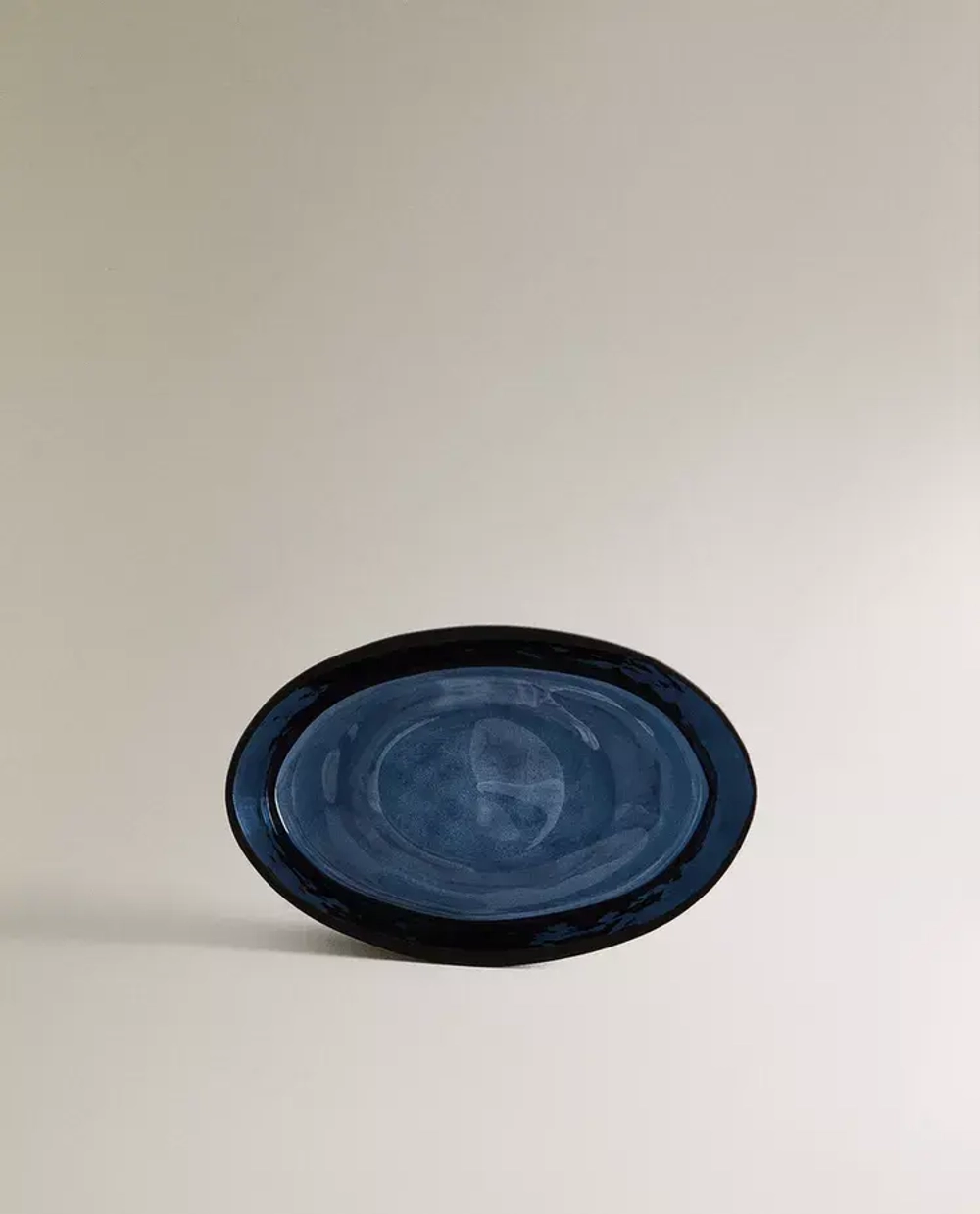 ZARA HOME МЫЛЬНИЦА ИЗ СТЕКЛА, СИНИЙ