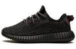 Adidas originals Yeezy boost 350 Black Samurai Pirate Black trend shock absorption, non-slip, wear-resistant, breathable, lightweight low-cut sports casual shoes for men and women the same style black 2023 edition