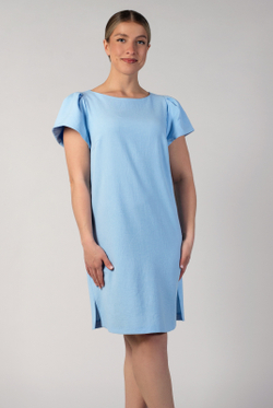 Платье женское 2572ЛПБ, Небесный #259Неб052572ЛП