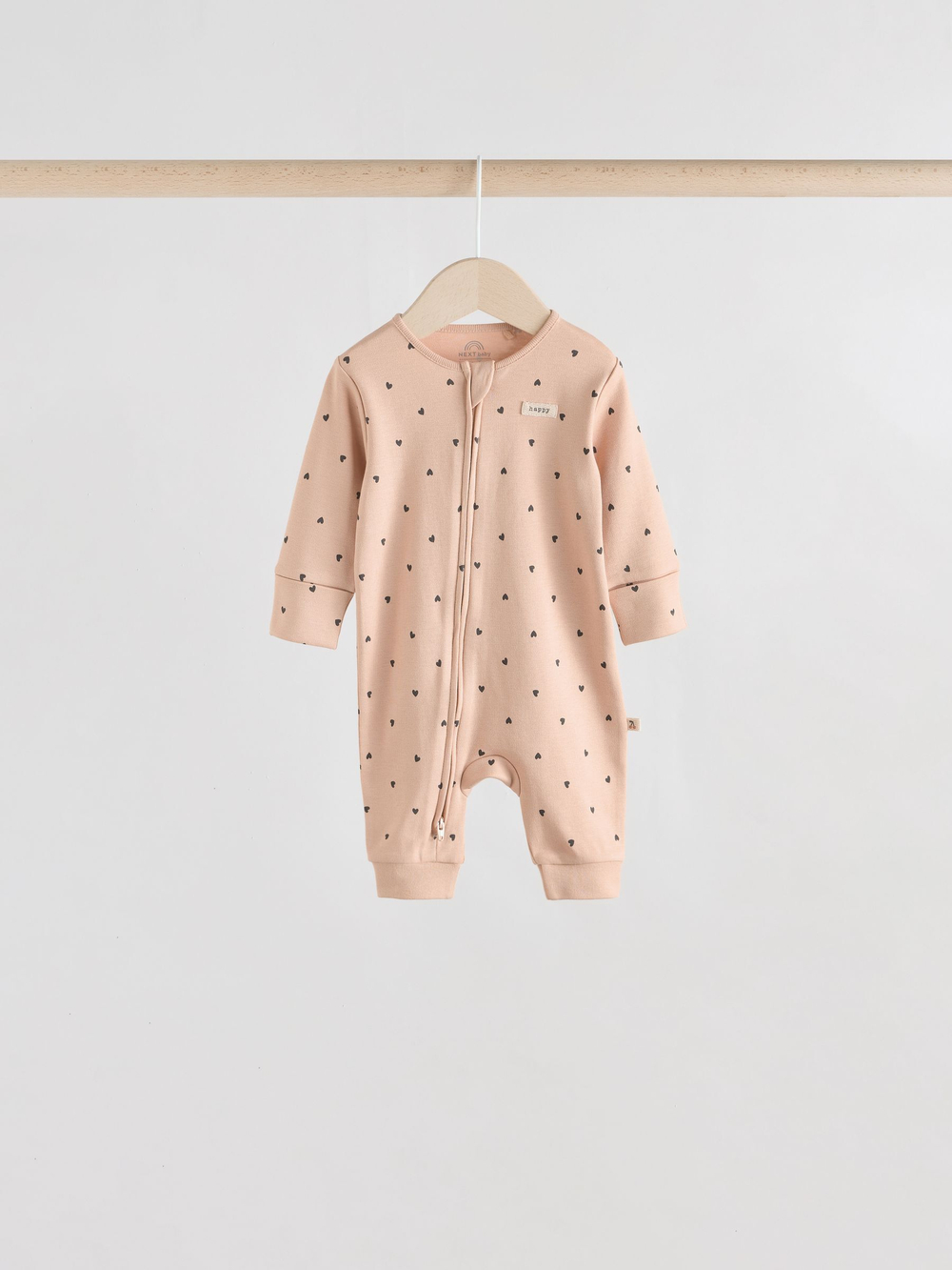 Комбинезон / Cлип для малышей Next F34-049, 4 шт., Бежевый, Серый