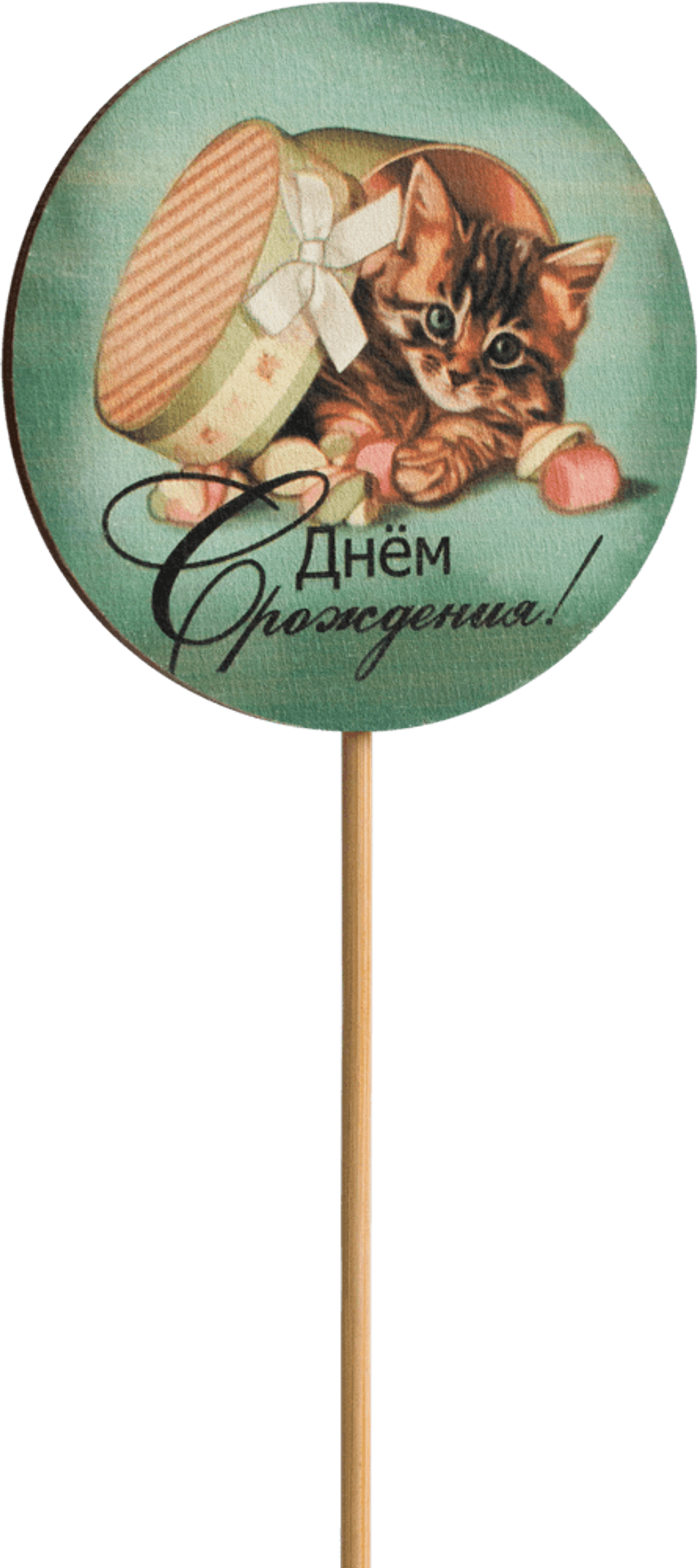 Топпер С Днём рождения! (Комплект 5шт.)