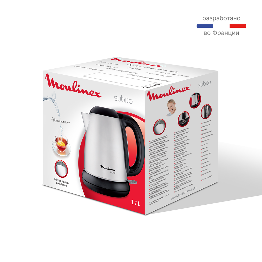 Электрочайник Moulinex SUBITO 3 BY540D30