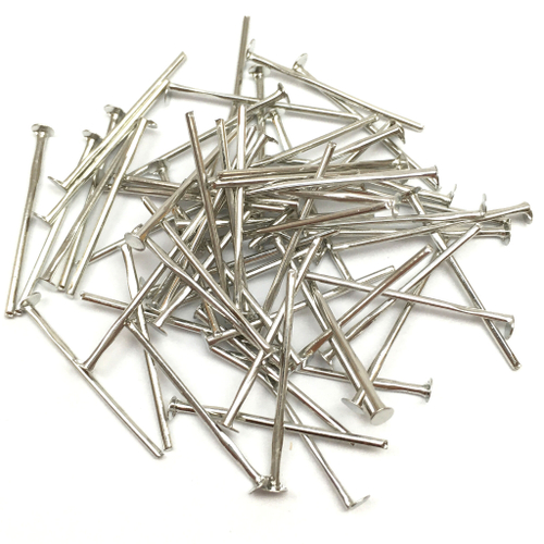 Пины с шапочкой 20х0.7 мм (20 шт), под платину