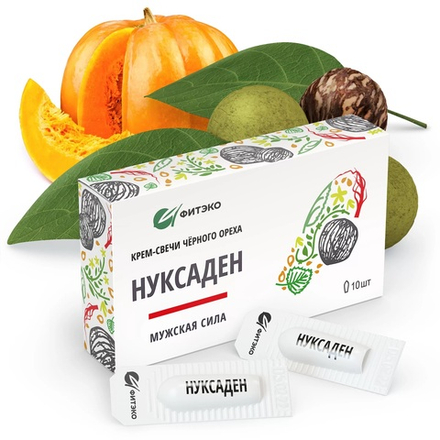 КРЕМ-СВЕЧИ «НУКСАДЕН» МУЖСКАЯ СИЛА