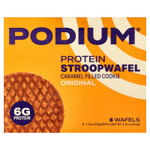 Podium Nutrition, протеиновая штучная вафля, оригинальная, 8 вафель по 33 г (1,16 унции)