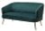 Скамья CIAO BLUVEL-78 Зеленый, велюр / золотой каркас