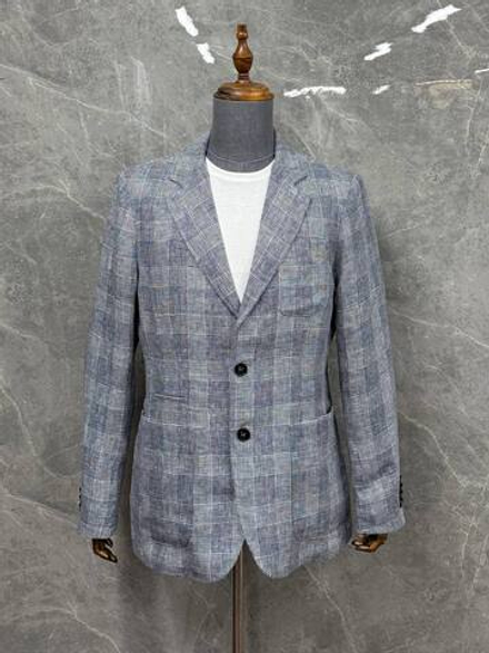 Льняной пиджак Kiton