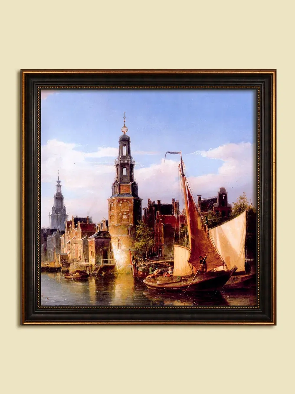 Картина серии "Голландия" настенная для интерьера 36*36 см