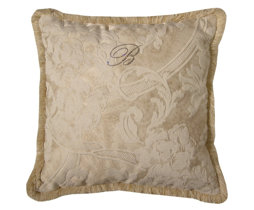 Подушка декоративная 42х42 Blumarine Luxury marabo Ecru