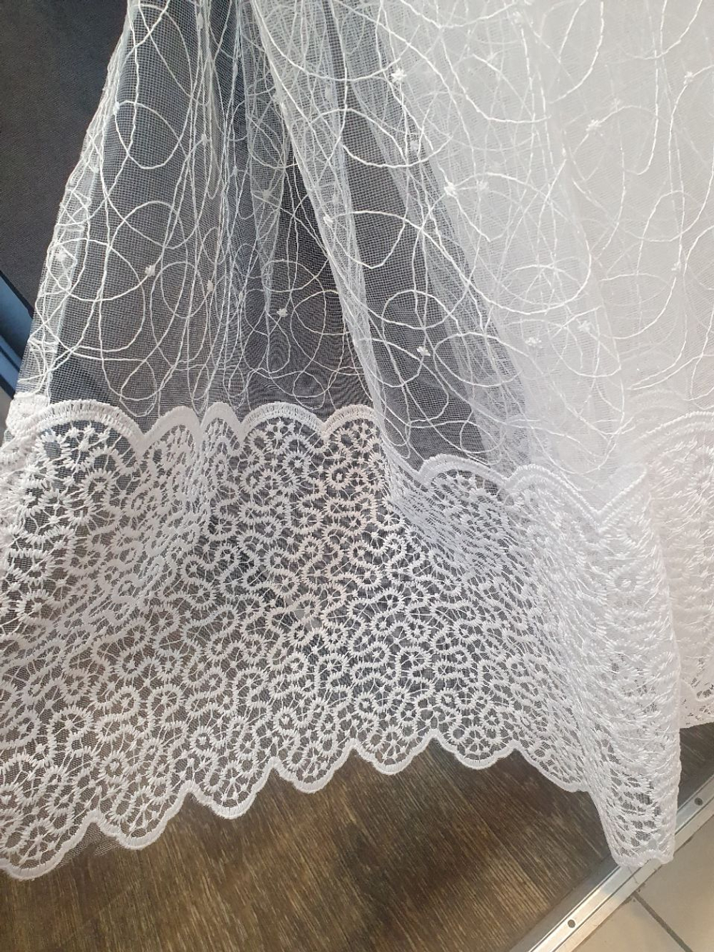 Тюль вуаль паутинка (9018) шир 500 см. выс. 250 см.