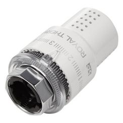 Термоголовка жидкостная Royal Thermo Design М30х1,5 (белый) RTO 07.0009