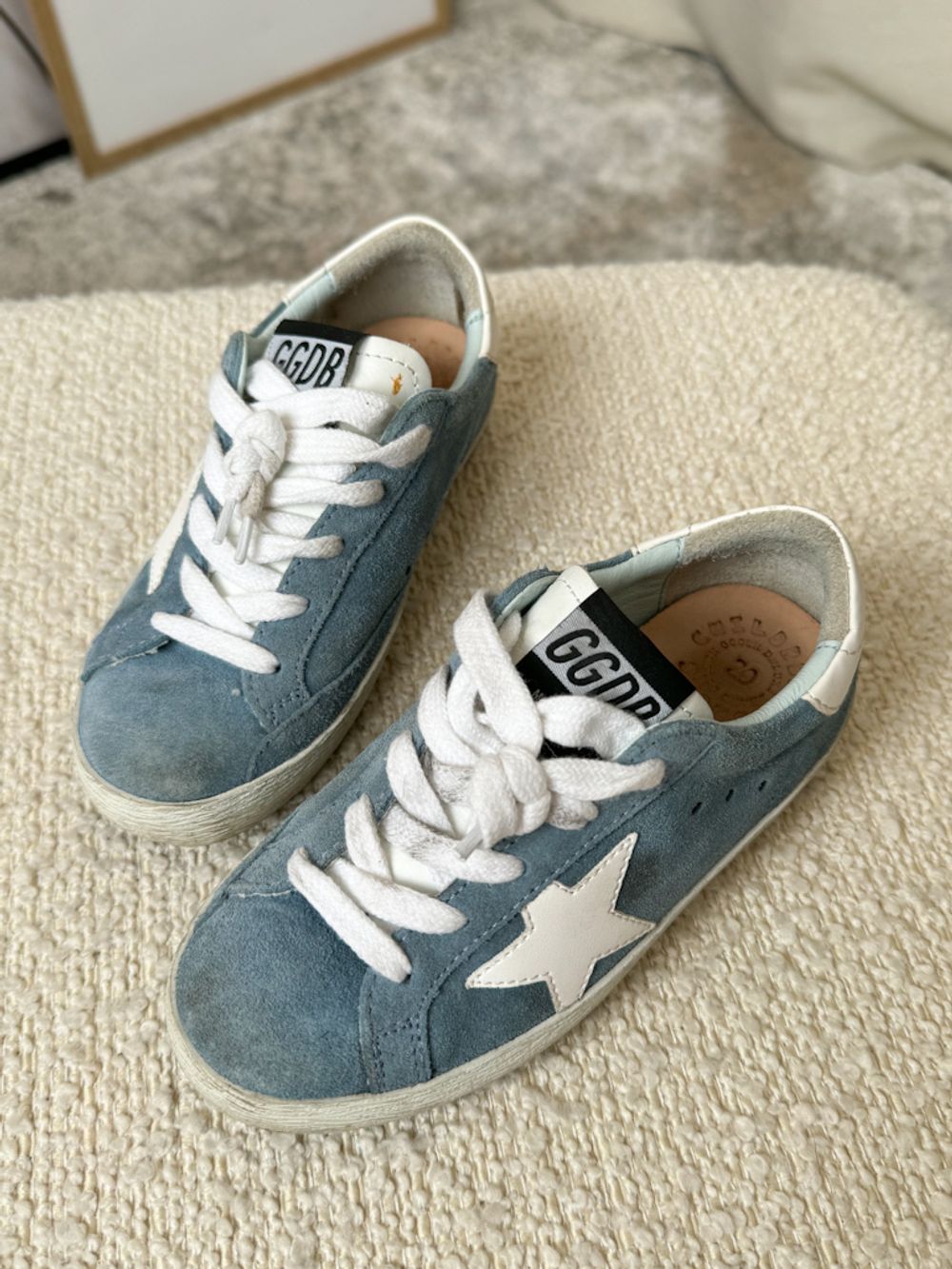 Замшевые кеды Golden Goose Deluxe Brand, 29