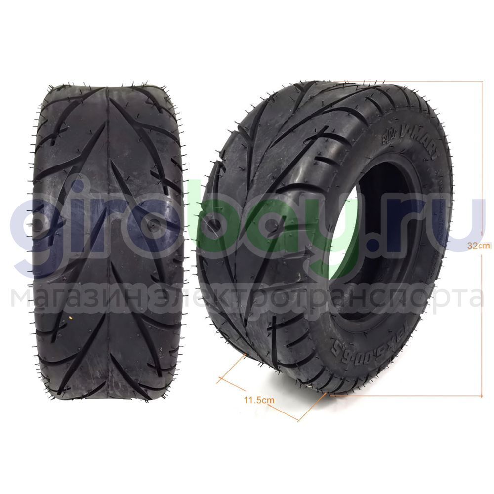 КОМПЛЕКТ ШОССЕЙНЫХ ПОКРЫШЕК 13 дюймов «V-MART 13Х5.00-6,5» фото №1