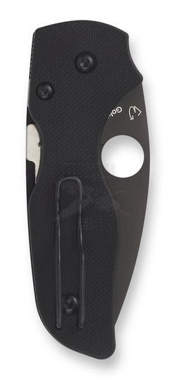 Складной нож Spyderco Lil Native 230GPBBK c клинком из стали CPM-S30V, рукоять G10