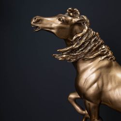 Скульптура Конь Цесар Бронза